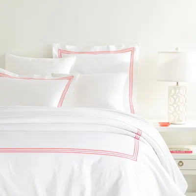Annie Selke Trio Coral Duvet Cover - Full/queen In Orange