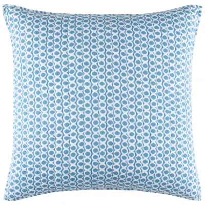 Annie Selke Tyler French Blue Quilted Sham