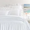 Annie Selke Wilton Bedspread, King In White