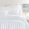 Annie Selke Wilton Bedspread, Queen In White
