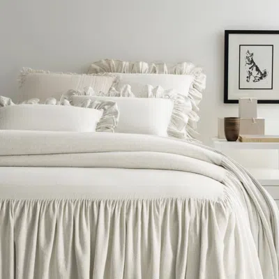 Annie Selke Wilton Natural Bedspread - King In Neutral