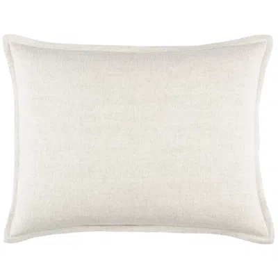 Annie Selke Wilton Natural Sham - Standard In Brown