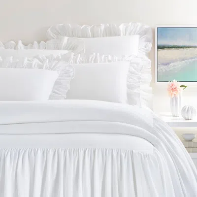 Annie Selke Wilton White Bedspread - Twin