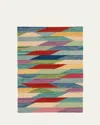 Annie Selke X Kit Kemp Hotline Multi Handwoven Rug, 8' X 10' In Multi