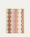 Annie Selke X Kit Kemp Safety Net Earth Handwoven Rug, 8' X 10' In Earth