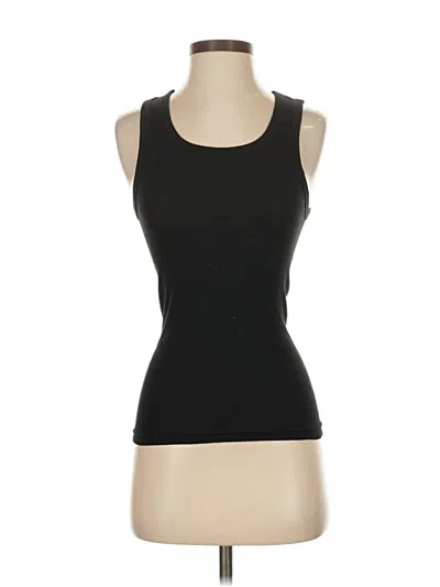 Pre-owned Annie Tank Top Black Strapless Neckline Tops