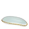 Annieglass Edgey Large Cheese Slab In Gold