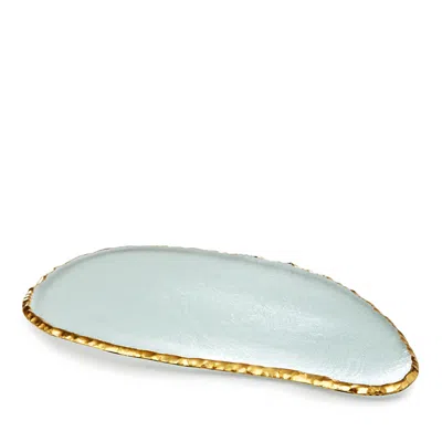 Annieglass Edgey Large Cheese Slab In Gold