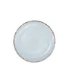 Annieglass Edgey Salad Plate In Platinum