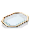 Annieglass Roman Antique Steak Platter In Multi