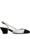 Anniel Pumps In Silver Glitter In Silver