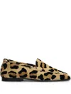 Anniel Leopard-print Loafers In Neutrals