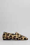 Anniel Leopard-print Loafers In Multicolor