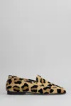 Anniel Leopard-print Loafers In Multicolor