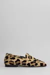 Anniel Leopard-print Loafers In Multicolor