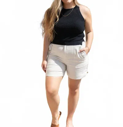 Anniewear Breeze Halter Knit Tank Top In Midnight In Black