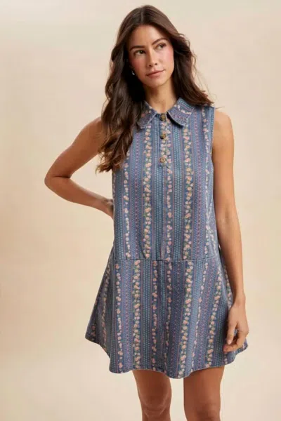 Anniewear Casey Dress In Blue