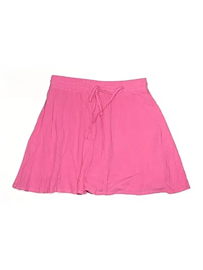Pre-owned Anniewear Casual Skirt In Pink