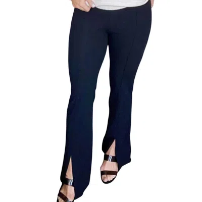 Anniewear Women's Slit Hem Pants In Blue