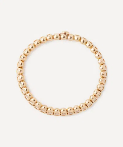 Annika Inez 14ct Gold-plated Tennis Bracelet