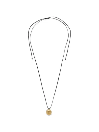 Annika Inez Locket-pendant Cord Necklace In Neutral