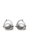 Annika Inez Spherical-charm Earrings In Metallic