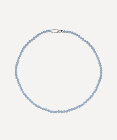 Annika Inez Sterling Silver Beaded Collar Necklace