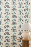 Annika Reed Studio Pair Of Cats Wallpaper