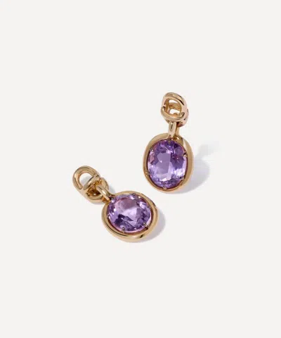 Annoushka 14ct Gold Amethyst Earring Drops