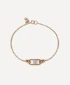 Annoushka 14ct Gold Gem Set Diamond April Birthstone Bracelet
