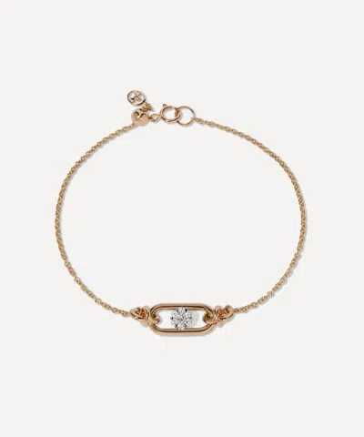 Annoushka 14ct Gold Gem Set Diamond April Birthstone Bracelet