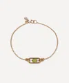 Annoushka 14ct Gold Gem Set Peridot August Birthstone Bracelet