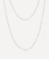 Annoushka 14ct White Gold Mini Short Cable Chain Necklace In White Gold