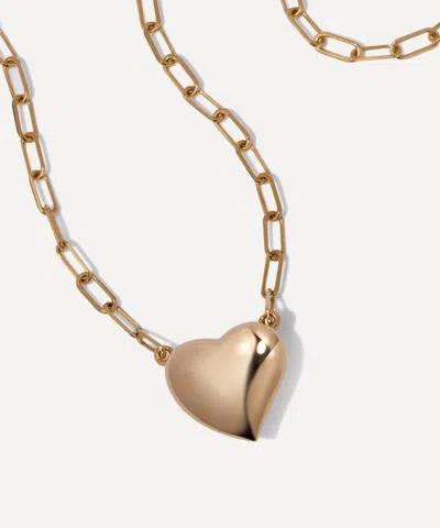 Annoushka 18ct Gold Baby Heart Pendant Necklace In Gray