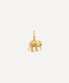 Annoushka 18ct Gold Mythology Baby African Elephant Pendant Charm