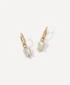 Annoushka 18ct Gold Tulip Diamond Hoop Earrings