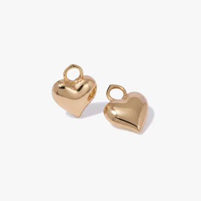 Annoushka Baby Heart Earring Drops In Gold