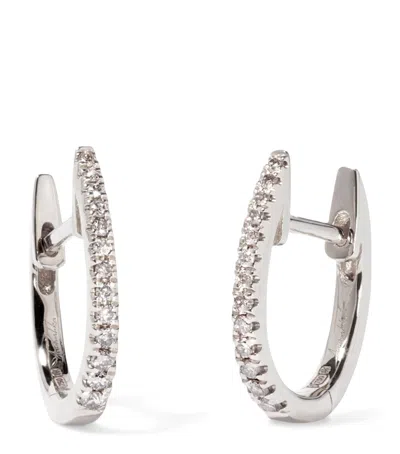 Annoushka Eclipse Hoop Earrings In Silver