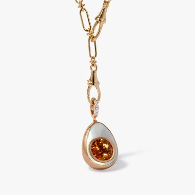 Annoushka Golden Egg Locket Necklace