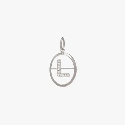 Annoushka Initials L Pendant In Metallic