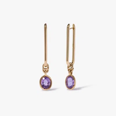 Annoushka Knuckle Amethyst Long Earrings