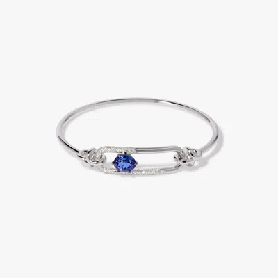 Annoushka Knuckle Dust Tanzanite & Diamond Bangle