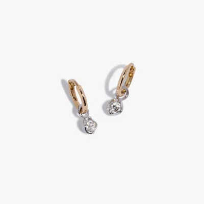Annoushka Small Hoop Whoopsie Daisy 0.20ct Diamond Earrings