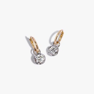 Annoushka Small Hoop Whoopsie Daisy 0.50ct Diamond Earrings