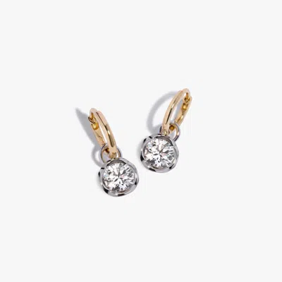 Annoushka Small Hoop Whoopsie Daisy 1.50ct Diamond Earrings