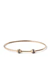 Annoushka Small-medium Yellow Gold And Sapphire Mythology Bangle In Gold