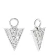 Annoushka White Gold And Diamond Flight Arrow Earring Drops In White