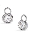 Annoushka White Gold And Diamond Whoopsie Daisy Earring Drops In Metallic