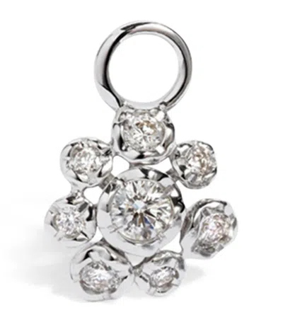 Annoushka White Gold And Diamond Whoopsie Daisy Single Earring Drop