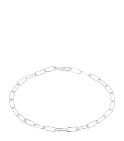 Annoushka White Gold Mini Cable Bracelet
